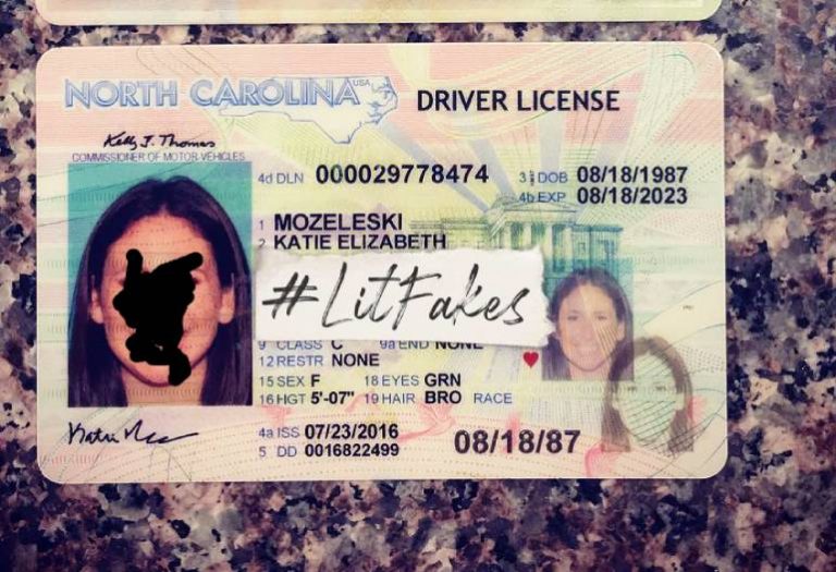 fake nc drivers license maker